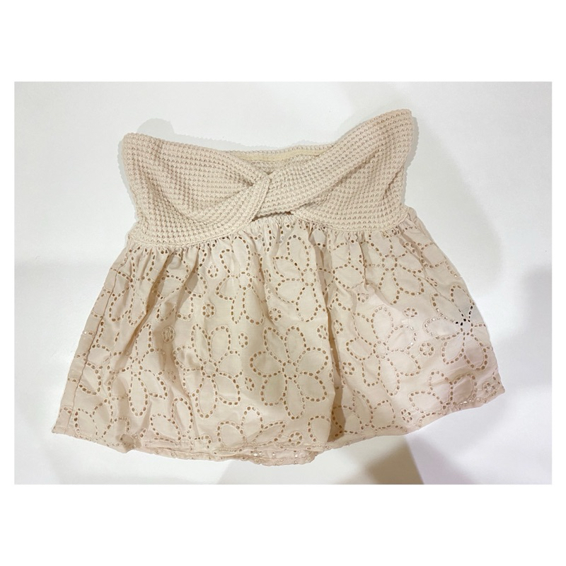 ส่งต่อ SHIEN : เสื้อเกาะอกสีครีม