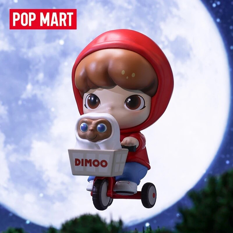 🍀พร้อมส่งจากกทม.🍀 Pop Mart ~ DIMOO x E.T. size 200%