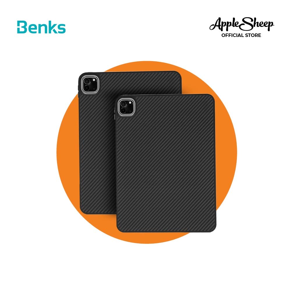 [Benks Kevlar] เคสสำหรับไอแพด Pro 11 Gen 4/3/2/1 / Pro 12.9 Gen 6/5/4/3 ดีไซน์เท่ ทำจาก Kevlar ของแท้ ทนทาน ไม่หลุดลอก