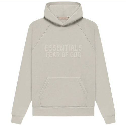 ESSENTIALS FLEECE HOODIE (SMOKE)