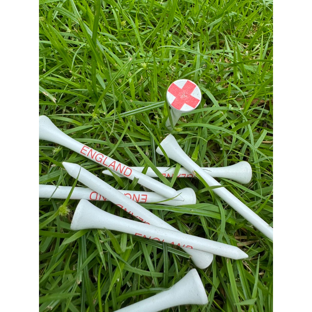 ทีกอล์ฟ ยาว 68 mm ทีไม้ ทีวางลูกกอล์ฟแบบสูง Wood Tee Golf
