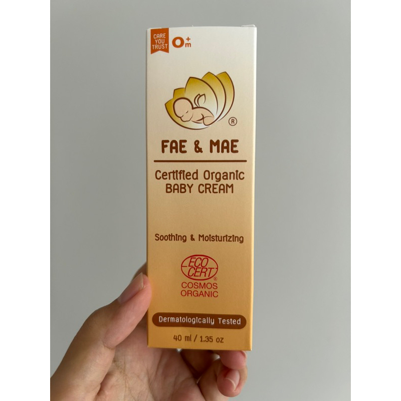 Fae and Mae ครีมออร์แกนิคทาผื่นสำหรับทารก