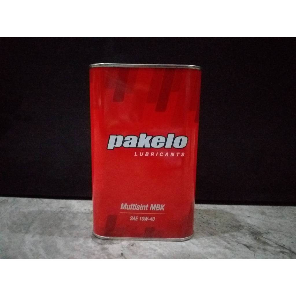 น้ํามันเครื่อง Pakelo แท้100 Multisint Mbk 10W-40 สังเคราะ100 ขนาด 1 ลิตร