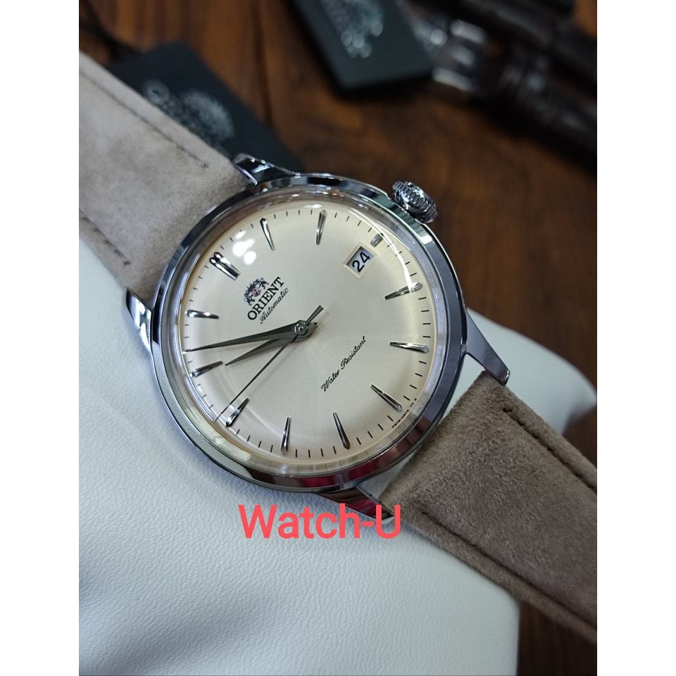 นาฬิกา Orient Bambino 38mm Limited Edition รุ่น RA-AC0M05G CREAMY YELLOW