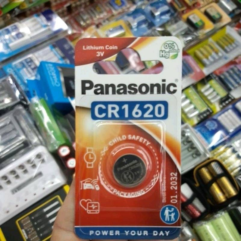 (แพคเกจ EU) ถ่าน Pana sonic CR1620 Lithium 3V แพคเดี่ยว จำนวน 1ก้อน ของใหม่ ของแท้