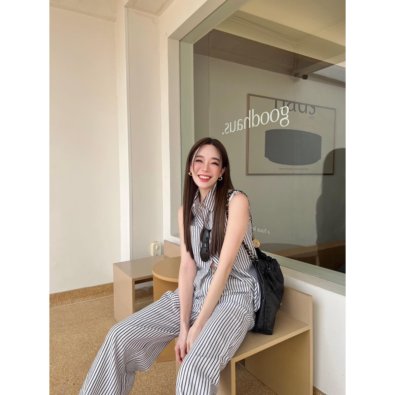 Stripe03 เสื้อรูดหลัง basicselected