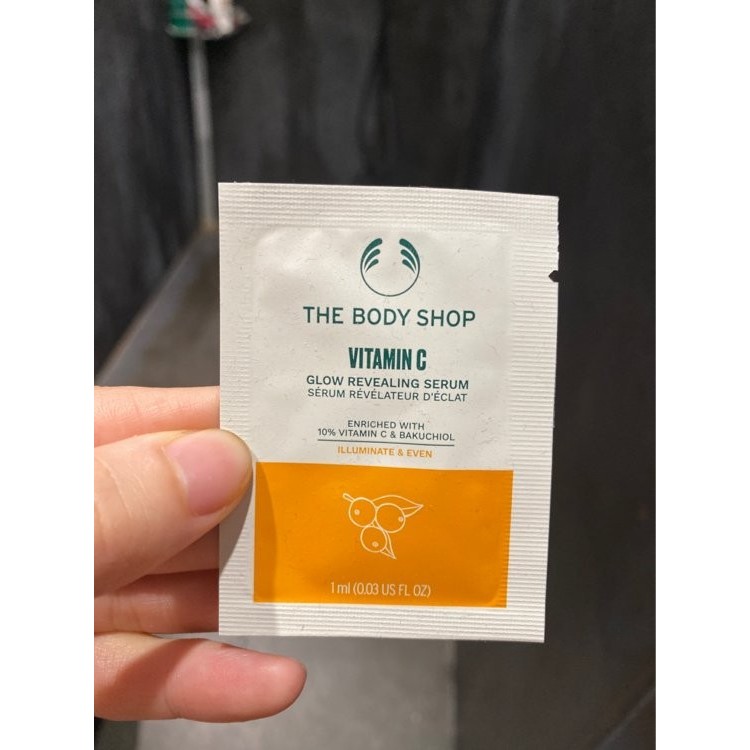 พร้อมส่ง the body shop vitamin c serum 1ml