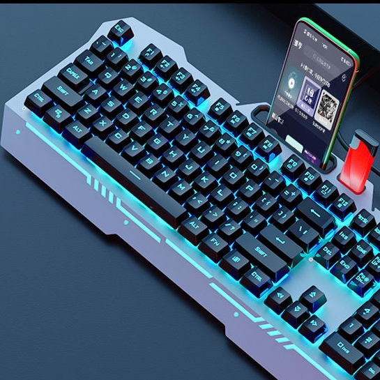 ◇ஐชุดชุดหูฟังเมาส์คีย์บอร์ดความรู้สึกกลจริงของ Wolf Spider