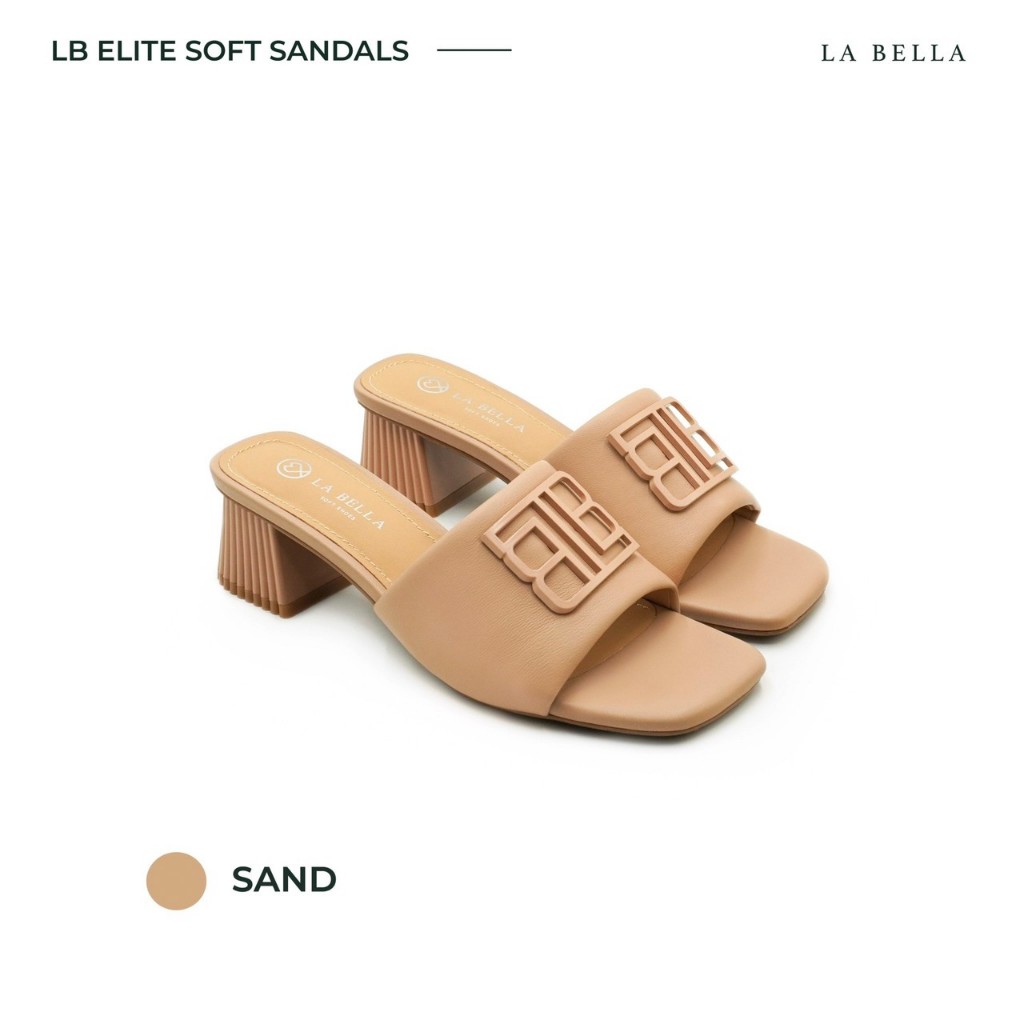 LA BELLA รุ่น LB ELITE SOFT SANDALS - SAND