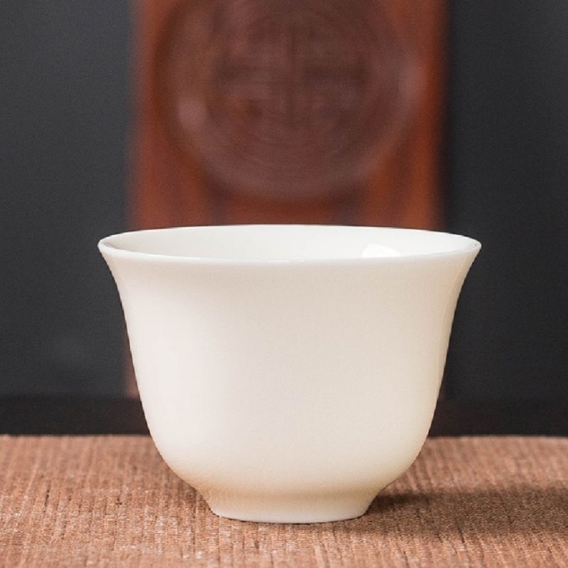 RTNS SHOP : ถ้วยน้ำชาเซรามิคสีขาว ขนาด 75 ml ชุด 2 ใบ ☆