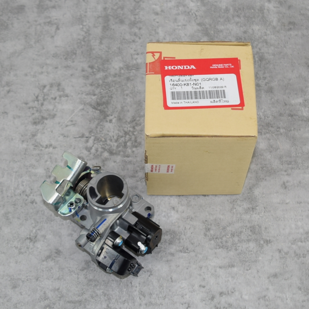 ชุดเรือนลิ้นเร่ง Scoopy-i (ใบ22มิล ปี17-20) แท้ศูนย์ฮอนด้า ราคา/1ชุด 16400-K81-N01