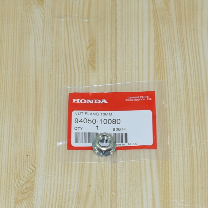 น๊อตหน้าแปลน น๊อตหูเครื่อง 10มิล แท้ศูนย์ฮอนด้า ราคา/1ชิ้น 94050-10080