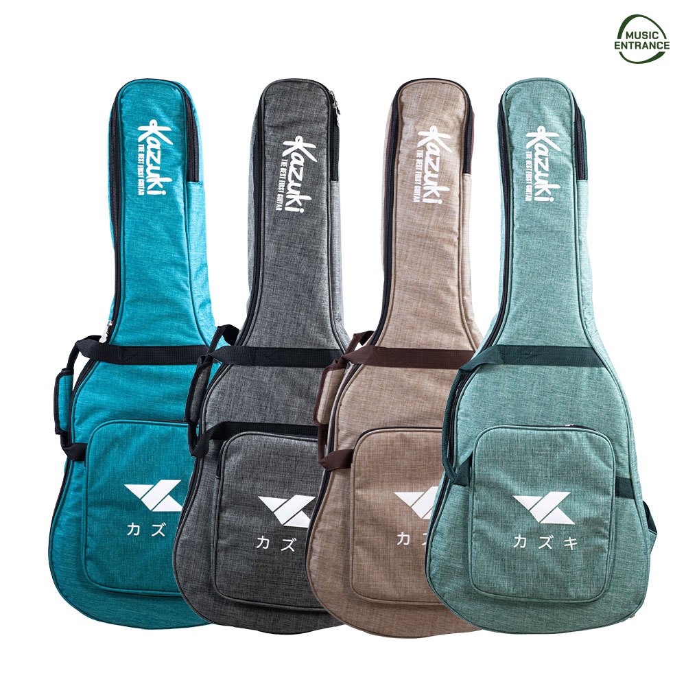 [ใส่โค้ดลด10%]Kazuki DC102-KZ กระเป๋ากีตาร์โปร่ง กระเป๋ากีต้าร์ คาซูกิ