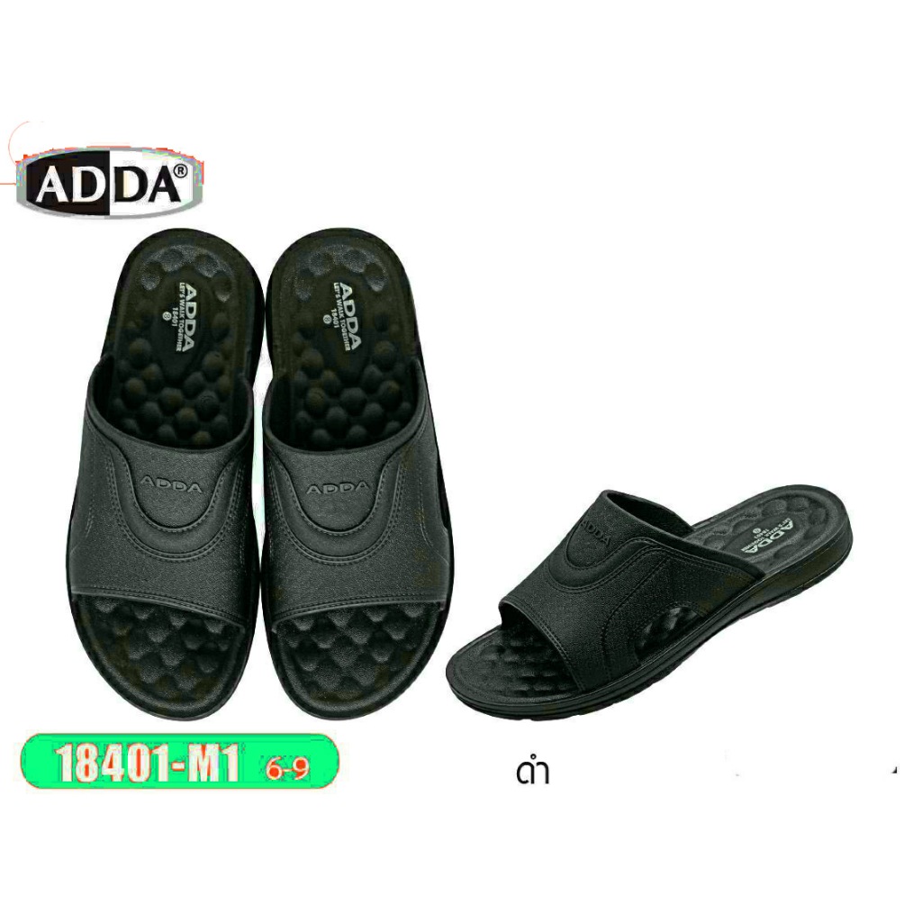 รองเท้าADDAรุ่นใหม่ล่าสุด รุ่น 18401 รุ่นใหม่ล่าสุด ทน ลุย ทุกการใช้งาน รองเท้าแตะชายไซส์ 6-9