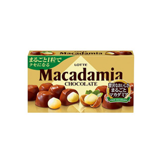 F/W/TLotte macadamia chocolate 67g. ล็อตเต้ แม็คคาเดเมียเคลื…