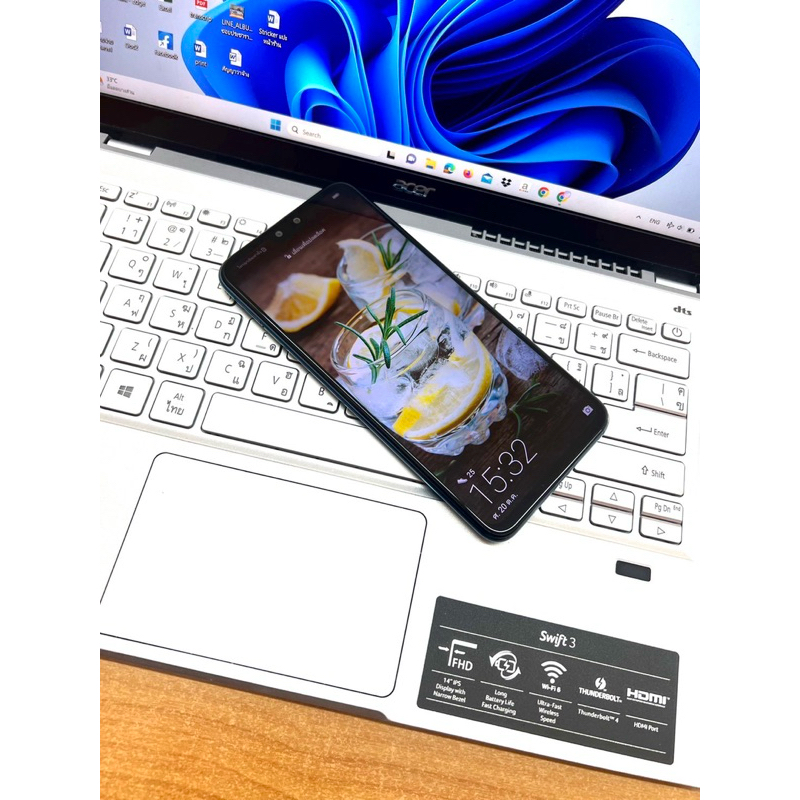 [ส่งไวทันใจ]Huawei Y9 2019 สีน้ำเงิน 4/64GB (อิมี่: 9702)( โทรศัพท์มือสอง ศูนย์ไทยแท้ )