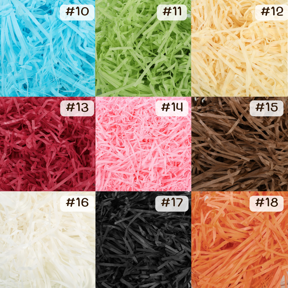 [5แถม1]กระดาษฝอย 20ก./50ก./100ก. กระดาษฝอยกันกระแทก กระดาษฝอยสีพาสเทล [E11] - 5