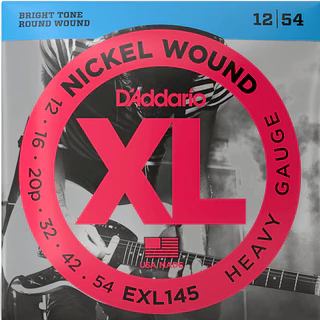 [ของแท้100%] D'Addario EXL Nickel Wound สายกีตาร์ไฟฟ้า XL NICKEL STRINGS เบอร์ 8/9/10/11/12 /EXL120/EXL110/EXL115/EXL145