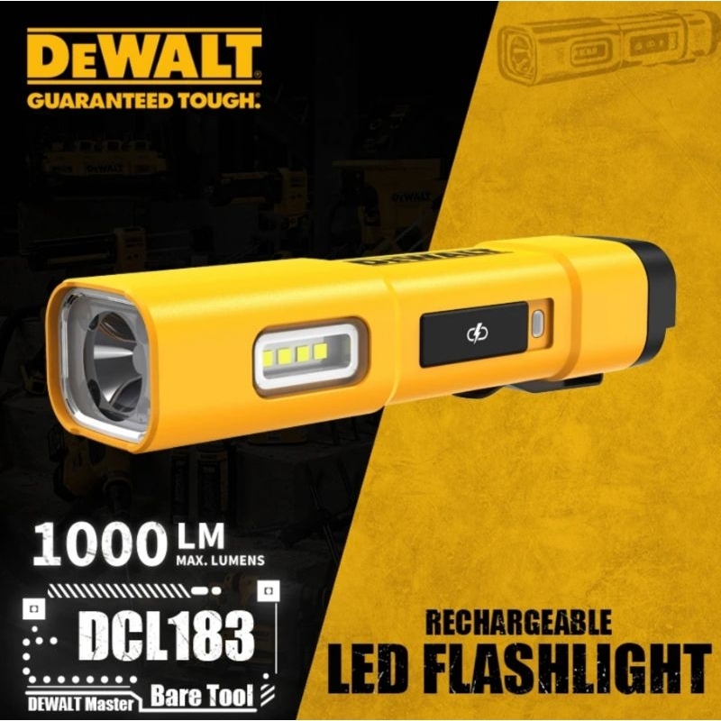 DEWALT รุ่น DCL183 ไฟฉาย LED แบบพกพา