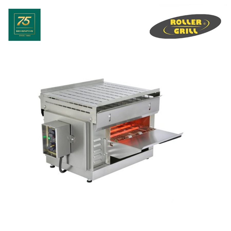 ROLLER GRILL CONVEYOR OVEN เครื่องปิ้งขนมปังแบบสายพาน รุ่น ROL1-CT3000 B