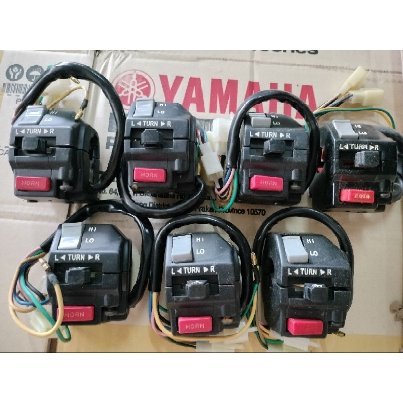 สวิทช์เเฮนซ้าย ZR,VR,TZR Yamaha ของใหม่เก่าเก็บ ของดีเเข็งเเรงทนทาน