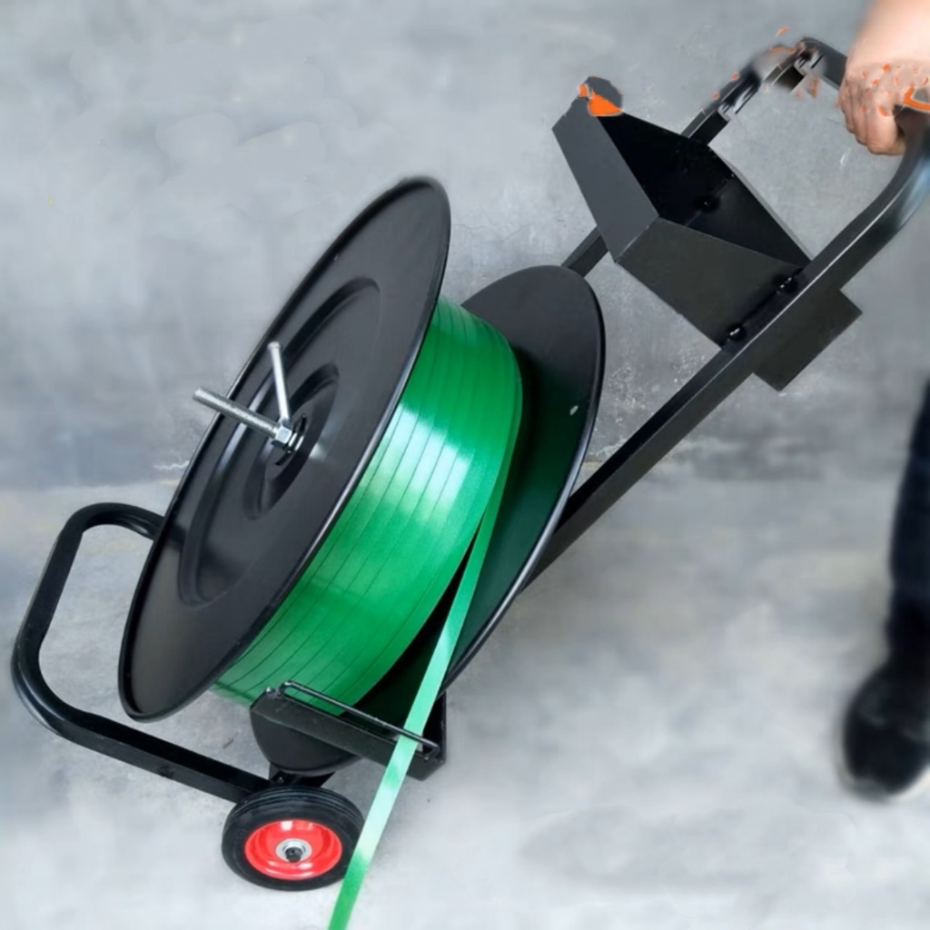 รถเข็นสายรัด ทำงานได้ง่ายขึ้น ประหยัดเวลา  #รถเข็น #สายรัดพลาสติกPET สายรัดพลาสติกPP ราคาไม่รวมvat