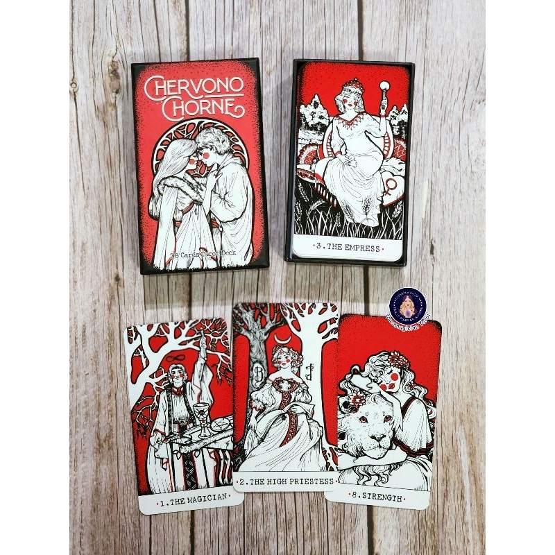 Chervono Chorne Tarot ไพ่ยิปซีแท้ลดราคา ไพ่ยิปซี ไพ่ทาโร่ต์ ไพ่ออราเคิล Tarot Oracle