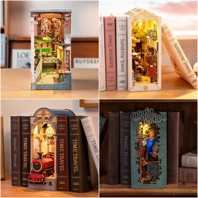 [พร้อมส่ง]โมเดลที่กั้นหนังสือ Stories in the book