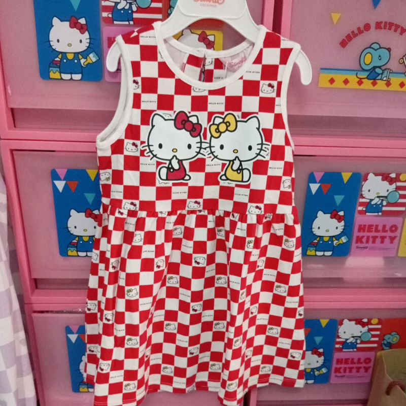 ชุดกระโปรงเด็ก sanrioแท้100%