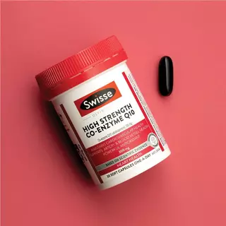 Swisse CoQ10 300mg 90 Capsules สนับสนุนสุขภาพของหัวใจและหลอดเลือดหัวใจ