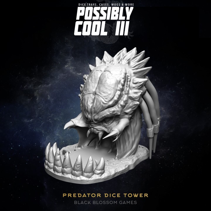 Predator Dice Tower :: Possibly Cool Dice Tower 3จัดส่งได้ใน1-3วัน