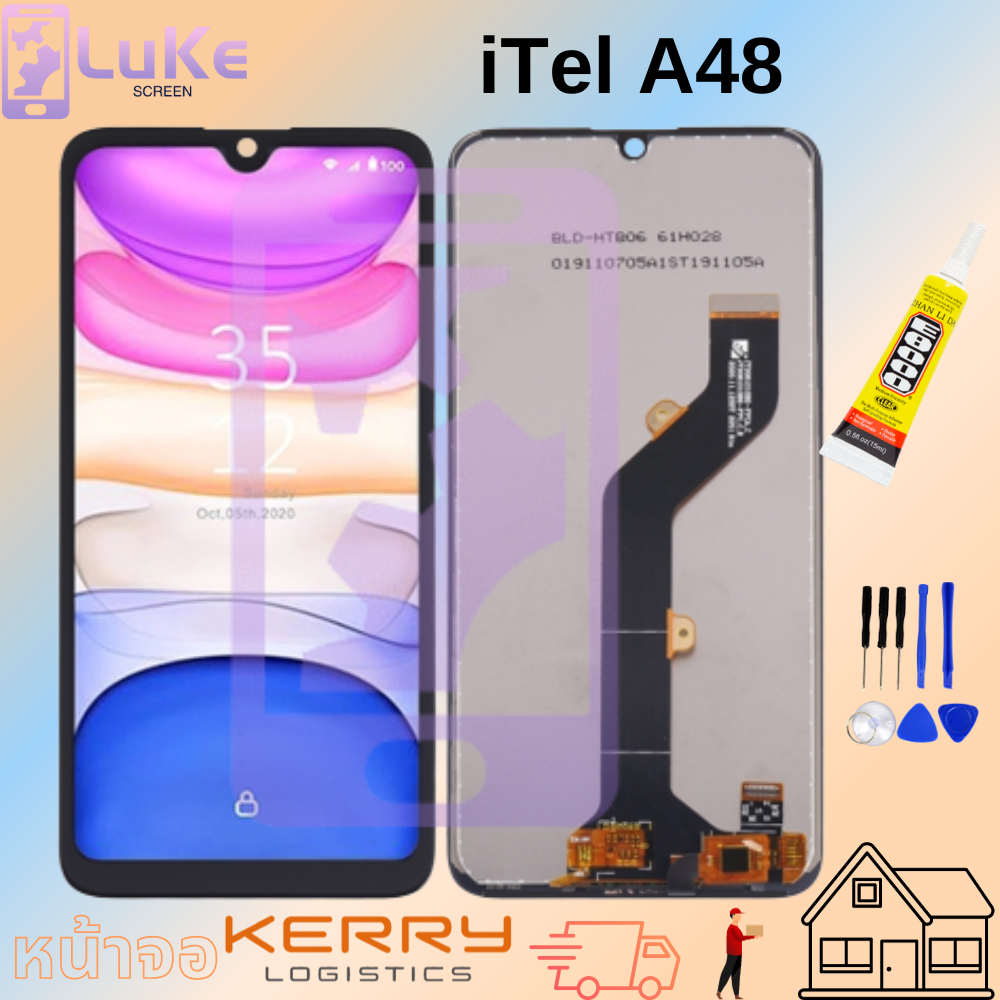 Luke หน้าจอLCD itel A48 L6006