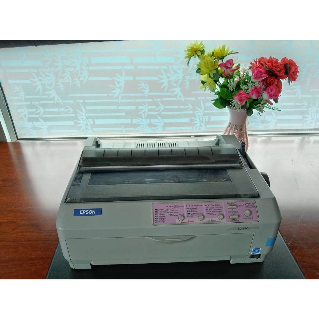 เครื่องพิมพ์ใหม่ Printer EPSON Lq-590 ปริ้นเตอร์หัวเข็ม EPSON LQ-590 รับประกัน 1 เดือน