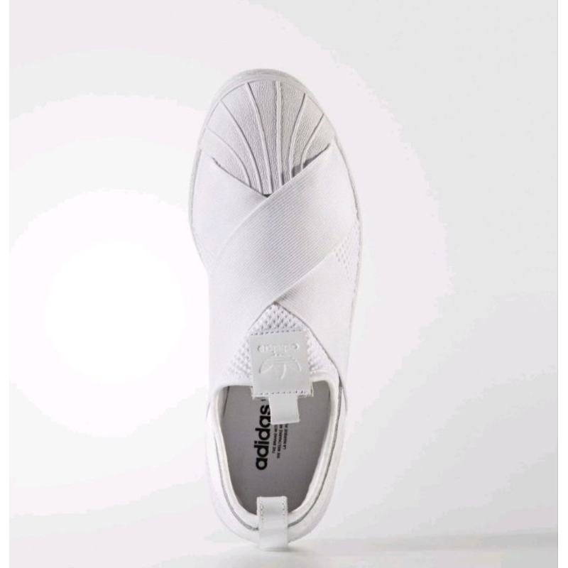 รองเท้า Adidas Superstar Slip-on white มือ2 ไซร์ 40