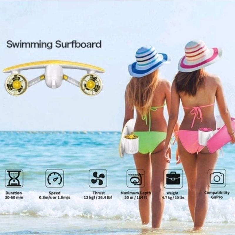 สกู๊ตเตอร์ดำน้ำ ยี้ห้อ Mankeel W7 Sea Scooter