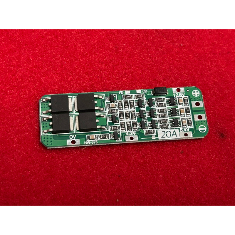 bms 3s 20a สำหรับแบตเตอรี่18650