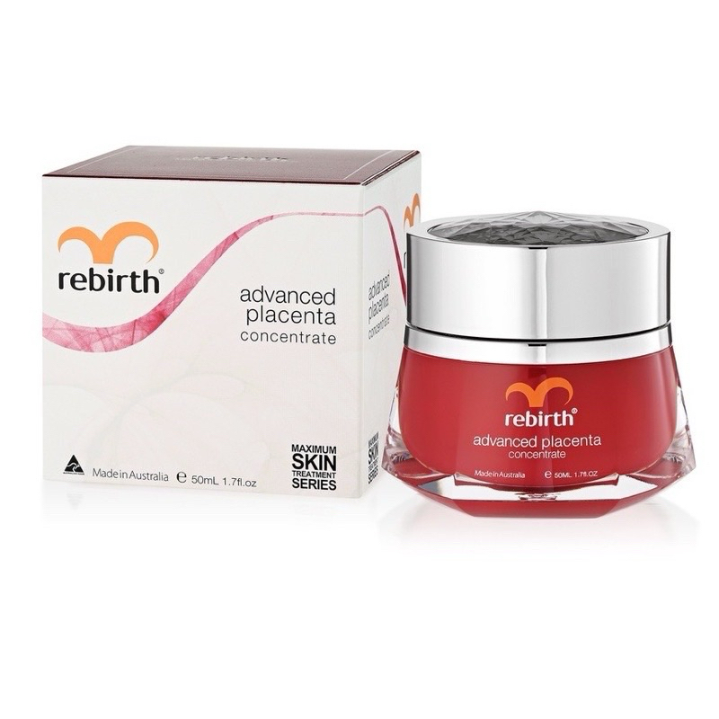 ครีมรกแกะ Rebirth Advanced Placenta Concentrate(Day) 50g /Exp.2026