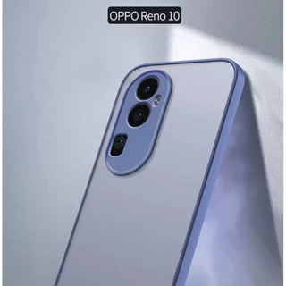 เคสขอบสี หลังด้าน OPPO Reno10 5G/Reno10Pro Plus/Reno12 Reno12F Reno11 Reno11F Reno4/Reno5/Reno6/Reno6Z เคสด้าน 025