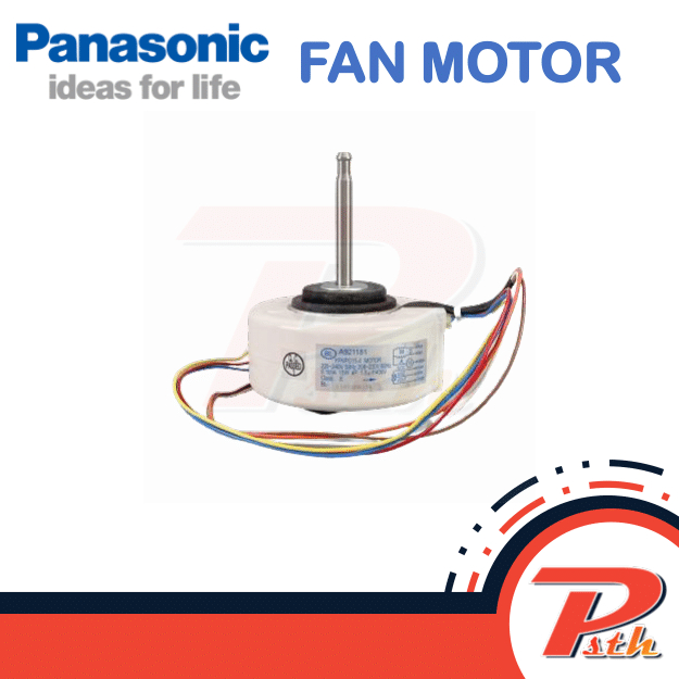 FAN MOTOR  มอเตอร์แอร์แท้สำหรับแอร์ Panasonic สามารถใช้ได้กับหลายรุ่น (CWA921181J)