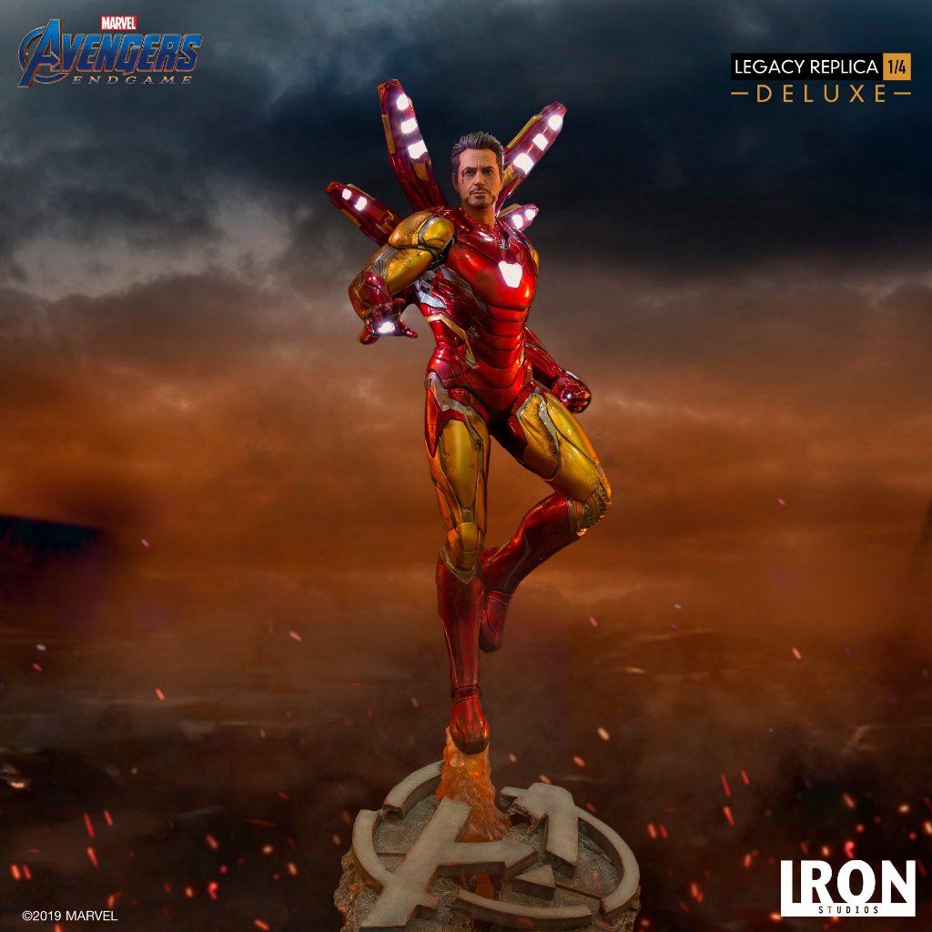Iron Studios - Iron Man MK85 : Avengers Endgame Legacy Replica 1/4Scale (Deluxe)