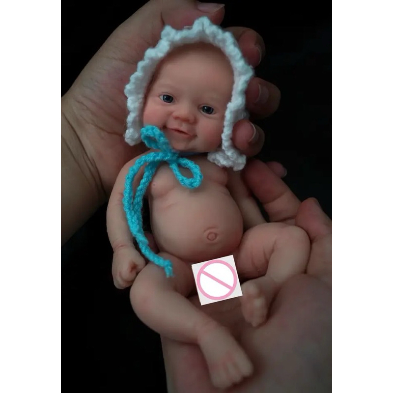 [Pre-Order] Reborn baby ตุ๊กตาทารก baby doll “Mia” และ “Eli” ซิลิโคนทั้งตัว 7 inch