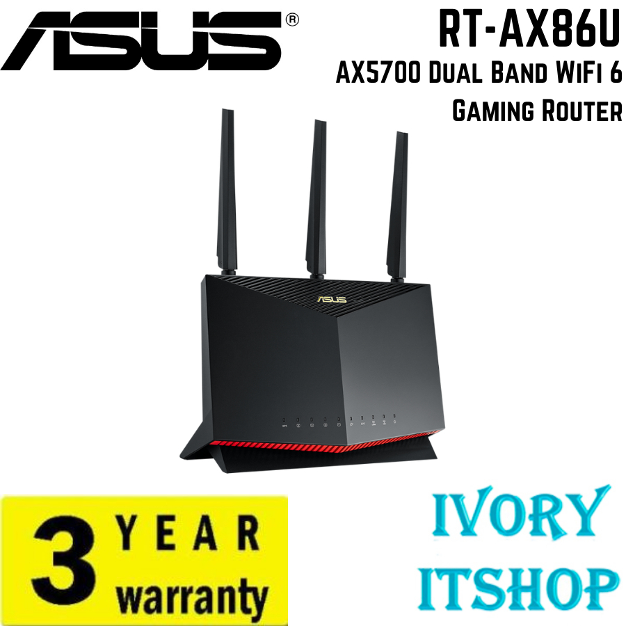 ASUS RT-AX86U Pro AX5700 Dual Band WiFi 6 Gaming Router RT-AX86U Pro /ivortitshop