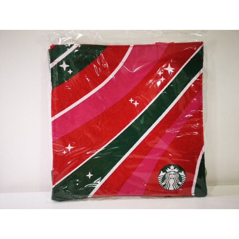 📌พร้อมส่ง📌 กระเป๋าสตาร์บัค​ส์ Starbucks gift bag xmas.