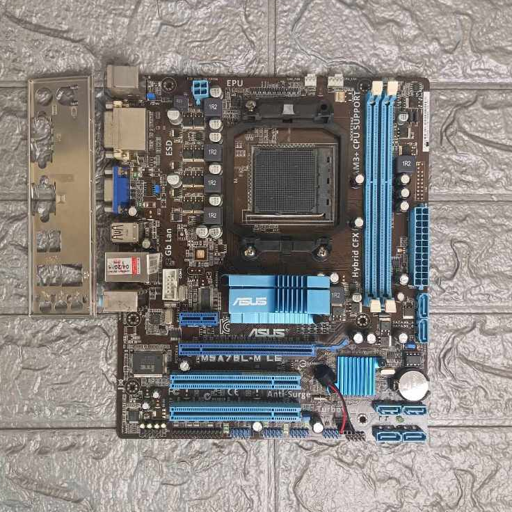 ⚡️เมนบอร์ด ASUS M5A78L-M LE Socket AM3+ (มีฝาหลัง) ฟรีSpeakerเมนบอร์ด