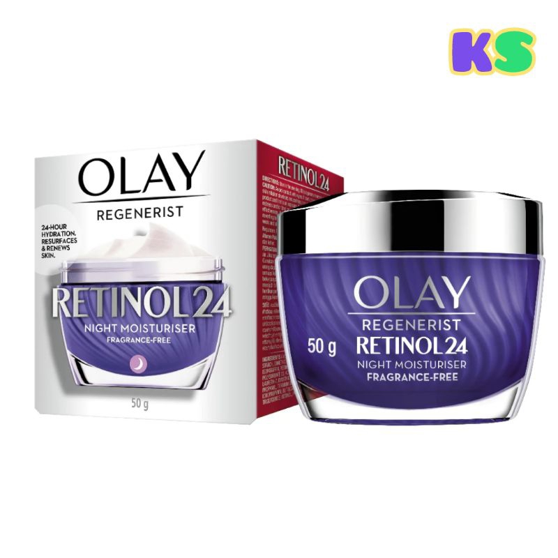 ( 1 ชิ้น) Olay Regenerist Retinol24 Night Moisturizer โอเลย์ รีเจนเนอรีส เรตินอล24 มอยเจอร์ไรเซอร์ 5