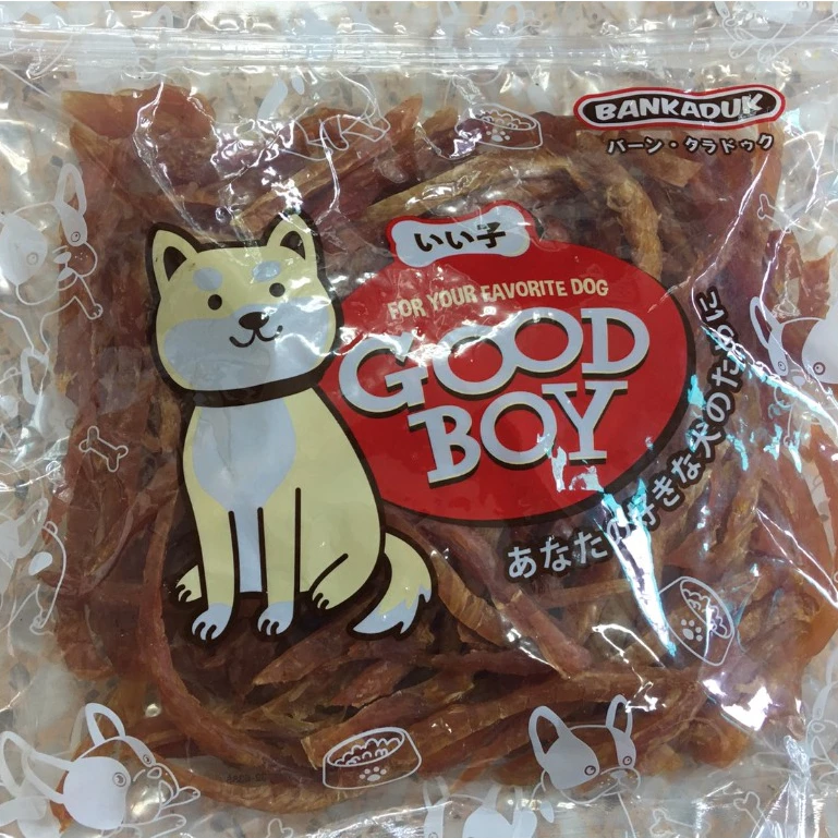 กู๊ดบอย​ ขนมสุนัข​ไก่สไลด์ น้ำหนัก 500 กรัม
