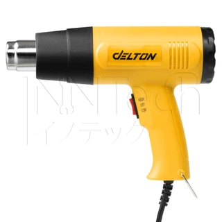 DELTON ปืนเป่าลมร้อน 2,500 วัตต์ ปรับได้ 2 ระดับ แถมฟรี! หัวเป่าลมร้อน Electric Heat Gun รุ่น EH-886G