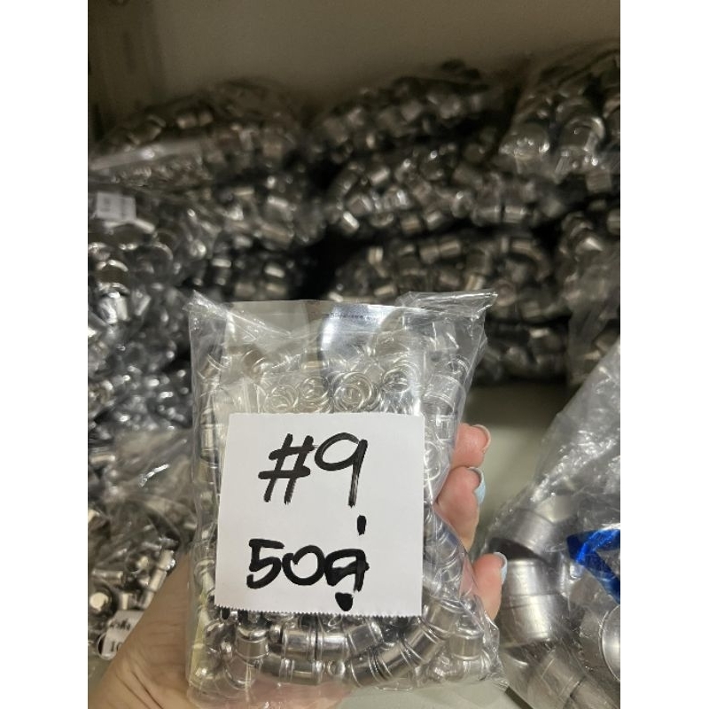 ฝาตะกรุด​หัวดิ่งสแตนเลส50คู่6มิล-25มิล