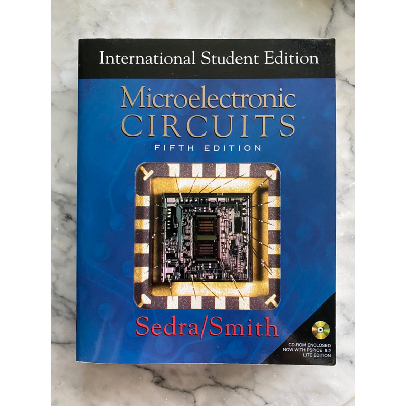 [หนังสือมือสอง textbook ยังไม่เคยอ่าน] Microelectronic Circuits - Sedra/Smith (5th edition)
