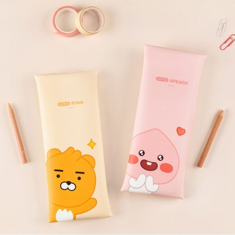 FLAT PENCIL CASE กระเป๋าดินสอ KAKAO FRIENDS 💜สินค้าพร้อมส่ง💜